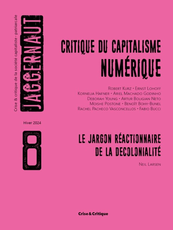 JAGGERNAUT N°8 - CYBERNÉTIQUE DU CAPITAL DE LA PLANIFICATION SOCIALISTE AU RÊVE ALGORITHMIQUE D'UNE ÉCONOMIE SANS CONTRADICTION