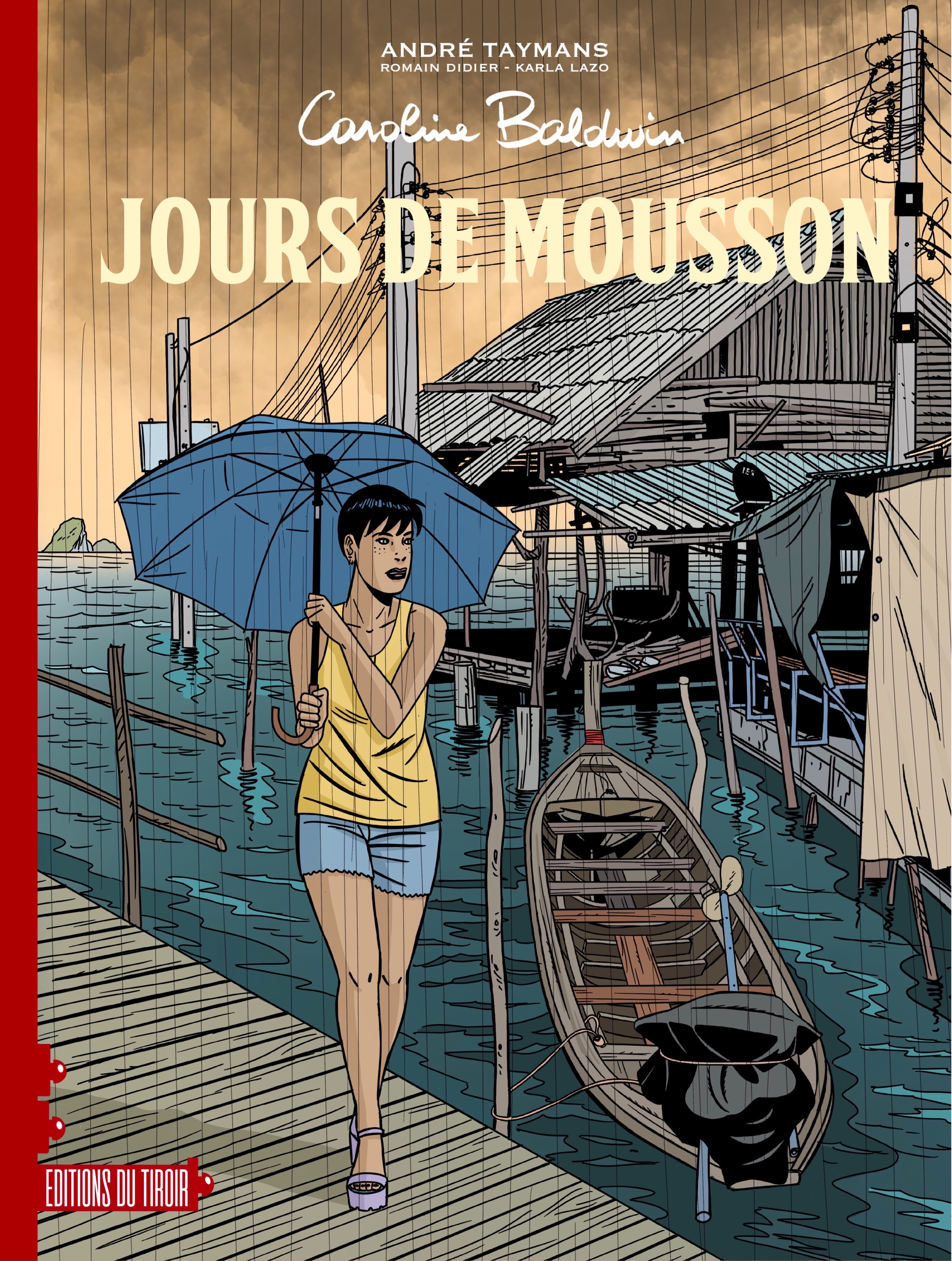 CAROLINE BALDWIN – ENTRE DEUX – ENTRE 14&15 : JOURS DE MOUSSON (ÉDITION SPÉCIALE AVEC CD + EX-LIBRIS, TIRAGE LIMITÉ)